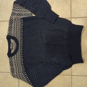 Vintage Meister Women's Wool Ski Sweater Size XS